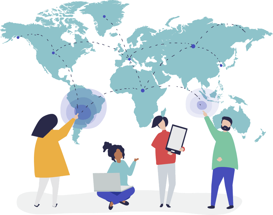 world map
