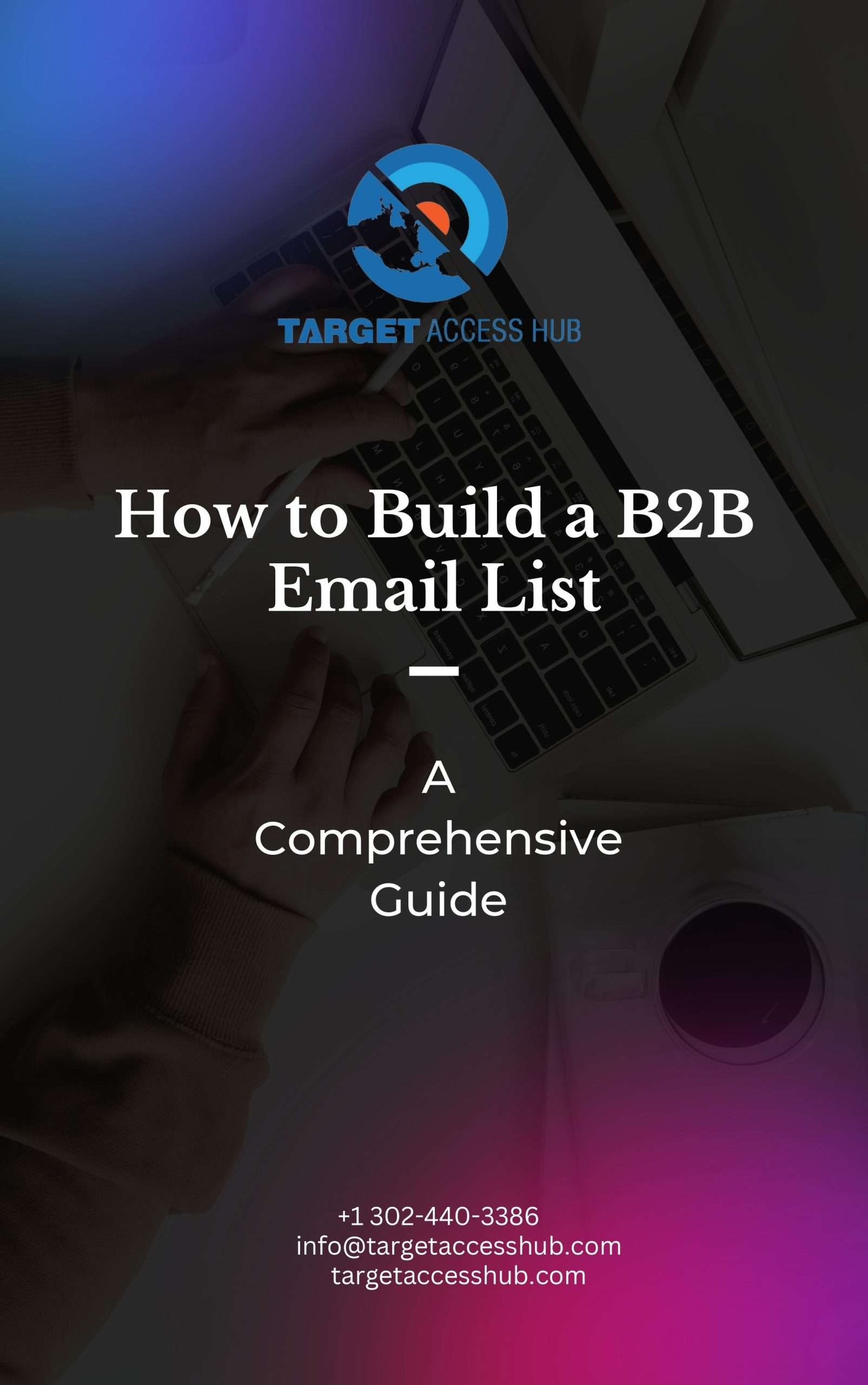 B2B Email List Cover Page scaled