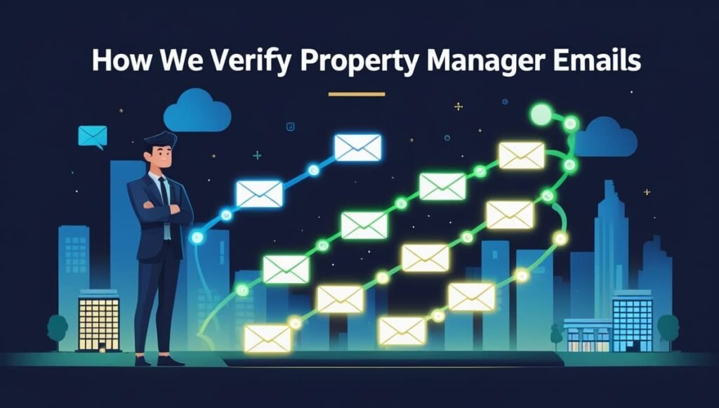 How We Verify Property Manager Emails Inside Our Data Verification Process